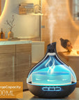 500ML Essential Oil Diffuser – Remote Control, Mist & Light Therapy