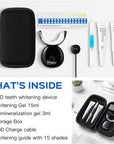Teeth Whitening Kit 16X LED Light Rechargeable,Teeth Whitener