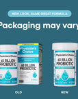 Probiotics 60 Billion CFU - 10 Strains + Organic Prebiotics - Immune, Digestive & Gut Health - Supports Occasional Constipation, Diarrhea, Gas & Bloating - for Women & Men - 84Ct