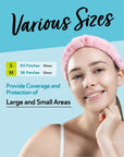 Ultra Invisible Acne Patches Salicylic Acid Acne Patches for Cystic Acne Blemish Patches Hydrocolloid Patches Zit Patches - Day and Night Use UPGRADED (Acne Specialist-96 Count -2 Sizes)
