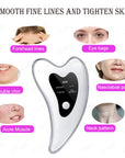 Face Massagers Skin Scraping for Facial Lifting Tighten Care anti Wrinkle Double Chin Remove Neck Electric Massage Skincare Tool