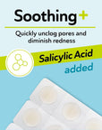Ultra Invisible Acne Patches Salicylic Acid Acne Patches for Cystic Acne Blemish Patches Hydrocolloid Patches Zit Patches - Day and Night Use UPGRADED (Acne Specialist-96 Count -2 Sizes)