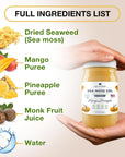 Wildcrafted Irish Sea Moss- Rich in Minerals, Proteins & Vitamins – Antioxidant Health Sea Moss