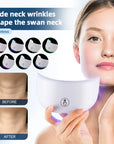 Neck LED Lift Mask Photon Anti-Wrinkle Skin Tightening Neck Beauty Device Skin Brighten Rejuvenation Neck Wrinkle Remover