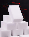 100 Pack Magic Sponge Eraser Extra Thick and Long Lasting Melamine Cleaning Sponges in Bulk