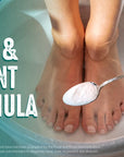 Tea Tree & Peppermint Foot Soak – Natural Epsom Salt Remedy for Tired Feet & Odor Control (1 lb)