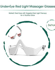 Under-Eye Red Light Therapy Skin Rejuvenation and Relaxation Massager