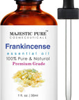 Frankincense Essential Oil – 100% Pure & Natural for Skin, Aromatherapy & Diffusers (1 oz)