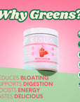 Super Greens, Organic Greens Powder- Gut Health, Immunity & Energy