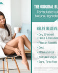 Tea Tree & Peppermint Foot Soak – Natural Epsom Salt Remedy for Tired Feet & Odor Control (1 lb)