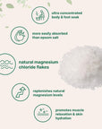 Magnesium Flakes, 6Lbs | Great Alternative to Epsom Salt