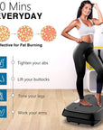 Vibration Plate -Home Fitness Equipment for Weight Loss & Toning