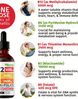 Vitamin B12 & B Complex Drops for Energy & Fatigue (2 Pack)