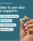 Probiotics 60 Billion CFU - 10 Strains + Organic Prebiotics - Immune, Digestive & Gut Health - Supports Occasional Constipation, Diarrhea, Gas & Bloating - for Women & Men - 84Ct