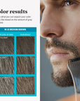 Hair Dye with Brush, with Keratin Biotin