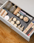 Expandable Spice Rack Drawer Organizer for Kitchen Cabinets
