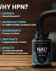 NAD+ Booster (NAD3), anti Aging Cell Booster, NRF2 Activator