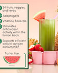 Super Greens, Organic Greens Powder- Gut Health, Immunity & Energy