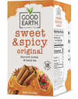 Good Earth Herbal & Black Tea, Sweet & Spicy