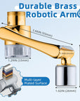 Rotating Sink Water Filter + Aerator