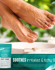 Tea Tree & Peppermint Foot Soak – Natural Epsom Salt Remedy for Tired Feet & Odor Control (1 lb)
