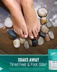Tea Tree & Peppermint Foot Soak – Natural Epsom Salt Remedy for Tired Feet & Odor Control (1 lb)