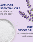 Dr Teal’s Lavender Epsom Salt Soak – Magnesium-Rich Bath for Sleep & Stress Relief (3 lbs)