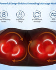 Neck Massager with Heat, Deep Tissue Pain-Relief Shoulder and Back Massager
