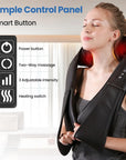 Neck Massager with Heat, Deep Tissue Pain-Relief Shoulder and Back Massager