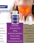 Thyroid Support Supplement for Women & Men – Professional T4, T3, T2 Triple-Pathway – Metabolism & Energy – with L-Tyrosine, Selenium, Ashwagandha & Guggul Extract – Standardized Herbs – 60 Capsules