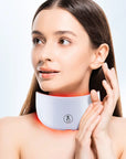 Neck LED Lift Mask Photon Anti-Wrinkle Skin Tightening Neck Beauty Device Skin Brighten Rejuvenation Neck Wrinkle Remover