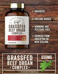 Grass Fed Beef Organ Complex | 200 Capsules