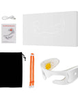Eye Massager Face Mask LED Photo Light Therapy