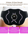 EMS Electric Hip Trainer Peach Buttocks Shaping Hip Muscle Lifting Firming Massage Machine Buttock Muscle Enlargement Stimulator