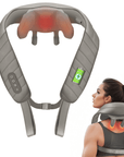 Shiatsu Neck Back Massager with Heat, Shoulder Neck Massager for Pain Relief Deep Tissue, Gifts