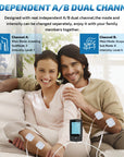 TENS Unit Muscle Stimulator -EMS Back Massager