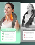 Shiatsu Neck Back Massager with Heat, Shoulder Neck Massager for Pain Relief Deep Tissue, Gifts