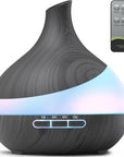 500ML Essential Oil Diffuser – Remote Control, Mist & Light Therapy