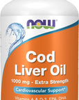 Cod Liver Oil, Extra Strength 1,000 Mg with Vitamins a & D-3, EPA, DHA