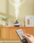 500ML Essential Oil Diffuser – Remote Control, Mist & Light Therapy