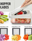 Pro-Series 10-In-1, 8 Blade Vegetable Chopper