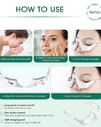 Under-Eye Red Light Therapy Skin Rejuvenation and Relaxation Massager