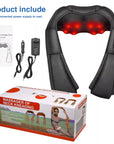 Neck Massager with Heat, Deep Tissue Pain-Relief Shoulder and Back Massager