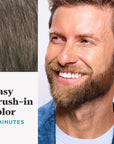 Hair Dye with Brush, with Keratin Biotin