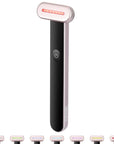 VEVOR Red Light Therapy Wand for Face, 7-Color LED Facial Wand Red Light Therapy Device with Heatig Therapy| Microcurrent Vibrating Massage, Portable LED Beauty Wand for Face, Neck