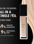 Single Veil Cream | Hangyob Foundation | Korean Tinted Moisturizer | Hydrating Perfect Cover BB | Korean Skincare Makeup | Collagen Concealer Sun Cream Foundation 1.01 Fl Oz