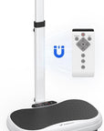 Vibration Plate Exercise Machine with Adjustable Removable Armrests
