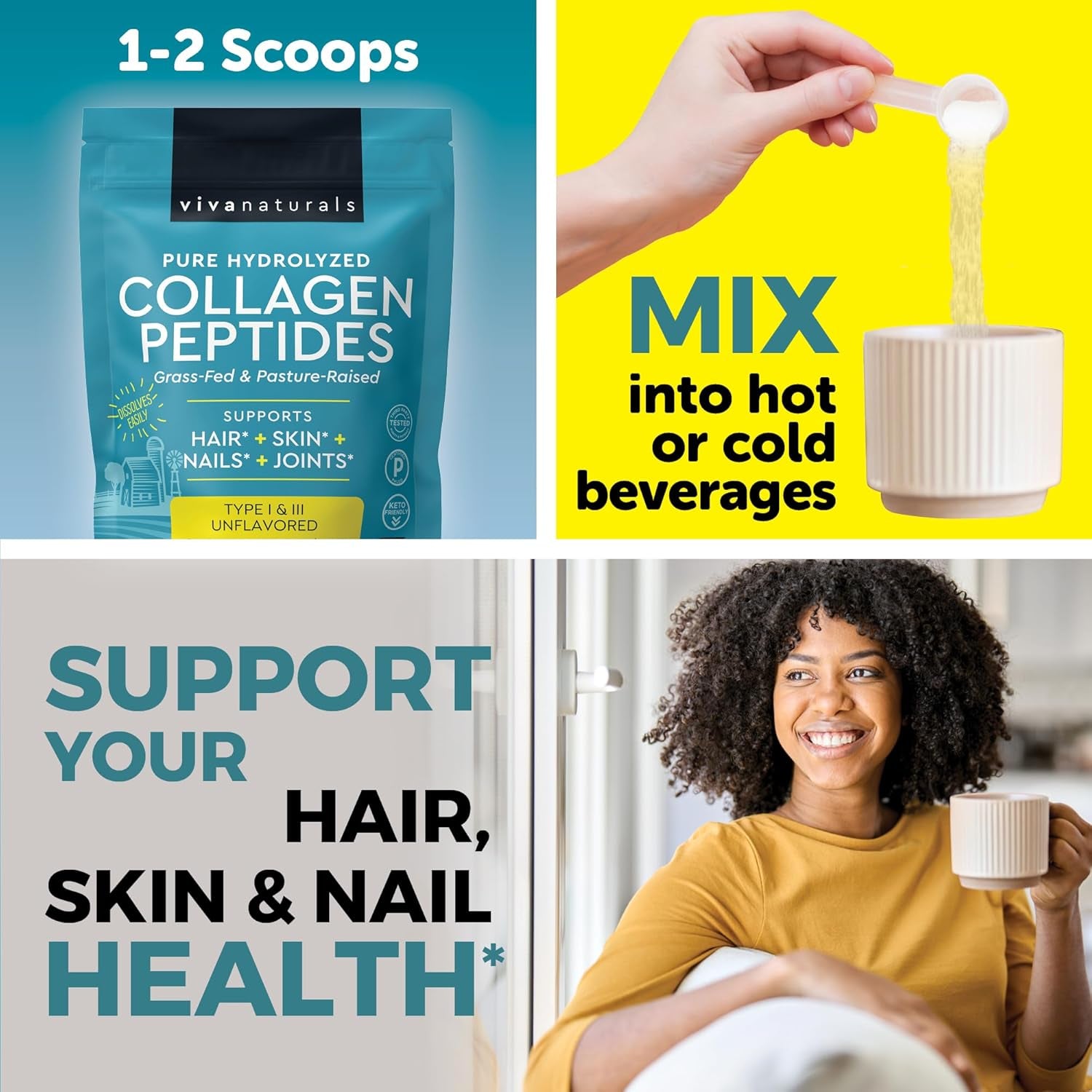 Hydrolyzed Collagen Peptides Powder 