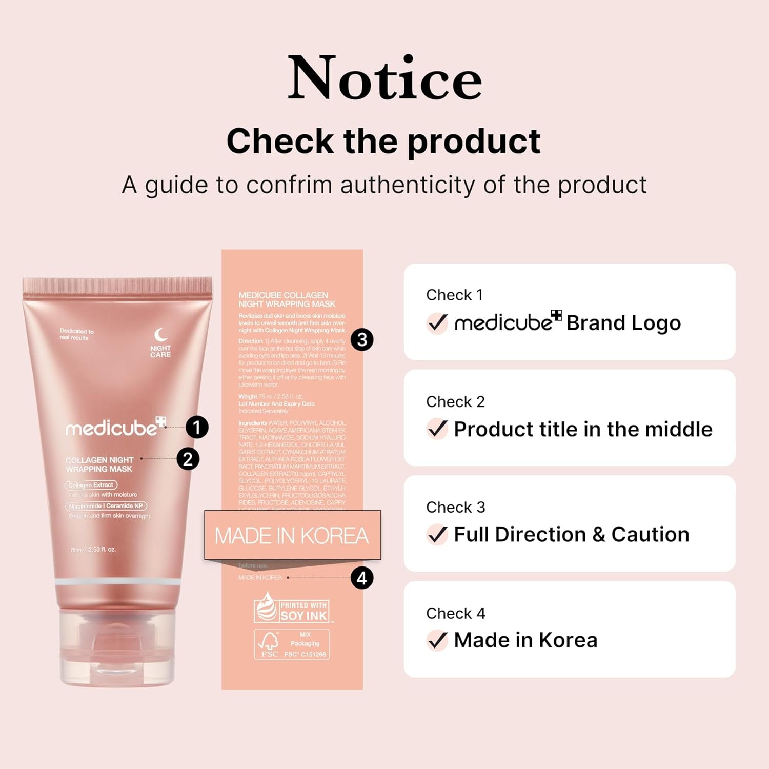 Collagen Overnight Facial Mask Pack