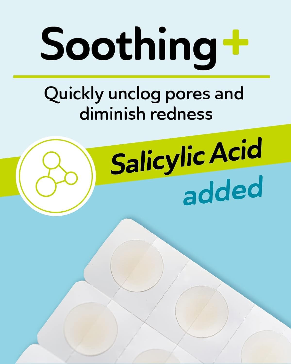 Ultra Invisible Acne Patches Salicylic Acid Acne Patches for Cystic Acne Blemish Patches Hydrocolloid Patches Zit Patches - Day and Night Use UPGRADED (Acne Specialist-96 Count -2 Sizes)